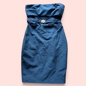 Meshki Black Strapless Dress